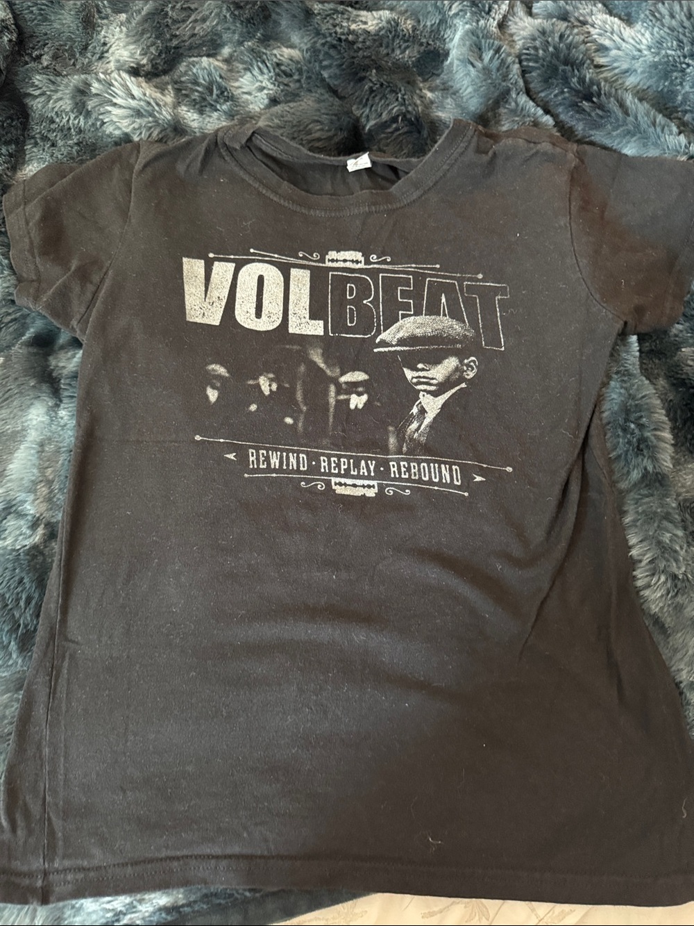 Tultex Black Volbeat Graphic Tee